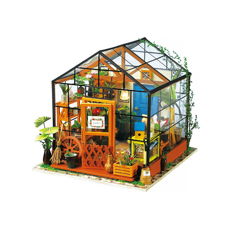 MAQUETA CASA DE FLORES