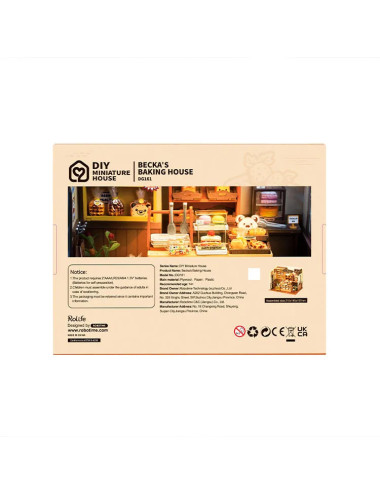 book nook pastelería diy