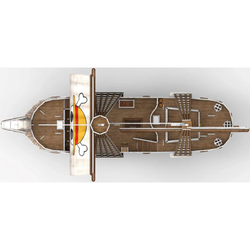 MAQUETA ONE PIECE BARCO