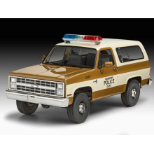 MAQUETA STRANGER THINGS Chevrolet K5 Policia 1:25