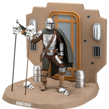 MAQUETA STAR WARS Bounty Hunter The Mandalorian Escala 1:9