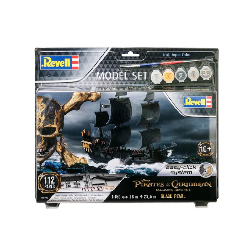 MAQUETA PIRATAS DEL CARIBE Perla Negra escala 1:150