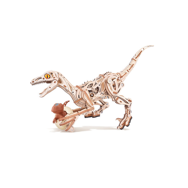 MAQUETA JURASSIC PARK MOVIMIENTOS Velociraptor