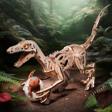 MAQUETA JURASSIC PARK MOVIMIENTOS Velociraptor