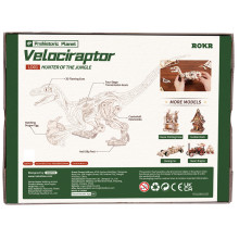 MAQUETA JURASSIC PARK MOVIMIENTOS Velociraptor