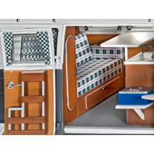 MAQUETA FURGONETA VW T1 CAMPER Escala 1:24