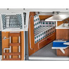 MAQUETA FURGONETA VW T1 CAMPER Escala 1:24