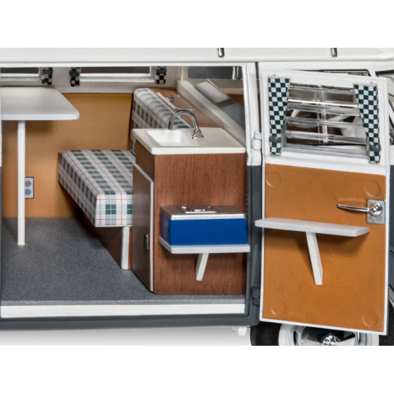 MAQUETA FURGONETA VW T1 CAMPER Escala 1:24