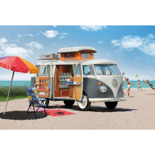 MAQUETA FURGONETA VW T1 CAMPER Escala 1:24