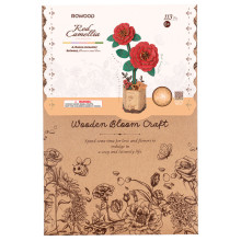 MAQUETA FLORES Camelia Roja