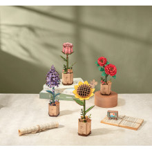 MAQUETA FLORES Camelia Roja