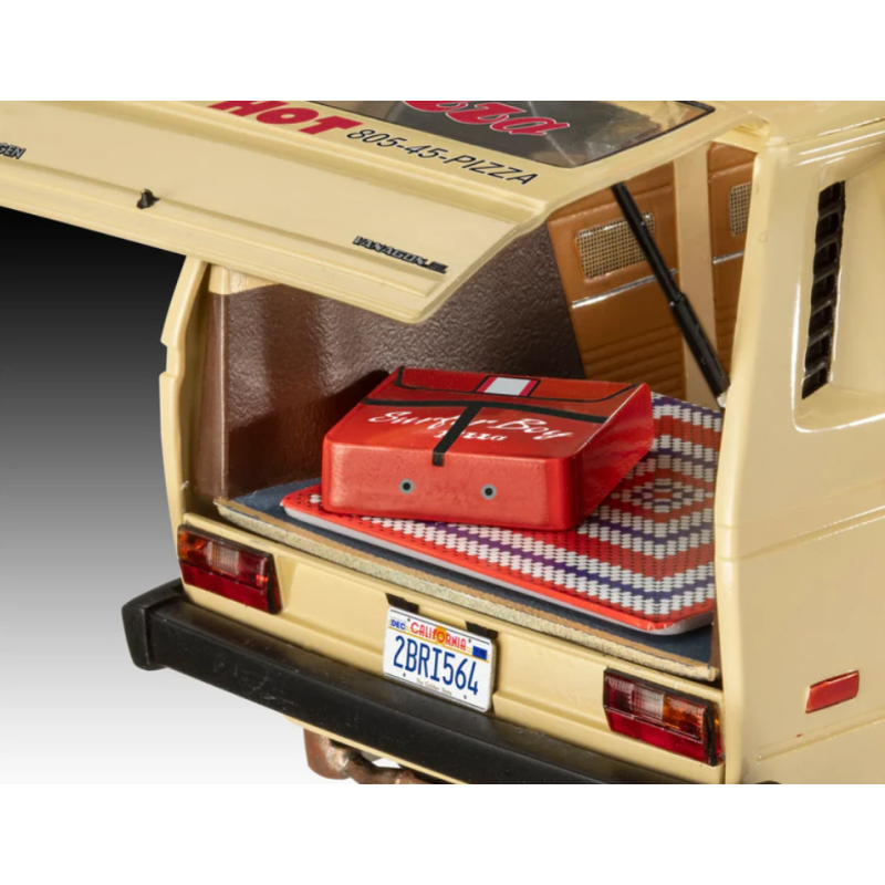 MAQUETA STRANGER THINGS Surfer Boy VW T3 Bus (Pintura/Pegamento)