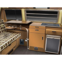 MAQUETA FURGONETA VW T2 CAMPER Escala 1:24