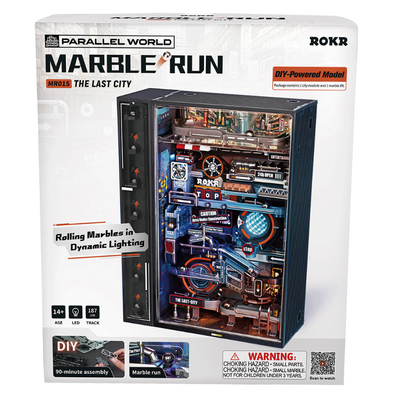 MAQUETA 3D PUZZLE CON CANICAS (The Last City)