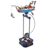 MAQUETA / PENDULO PESCADOR OCÉANO