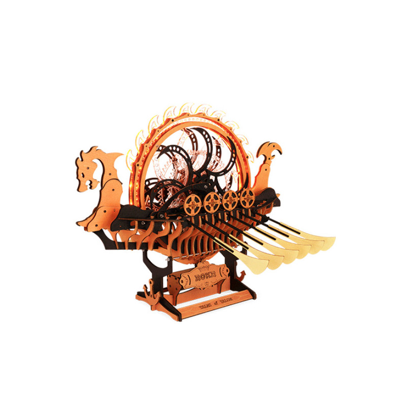 MAQUETA BARCO VIKINGO DRAGON