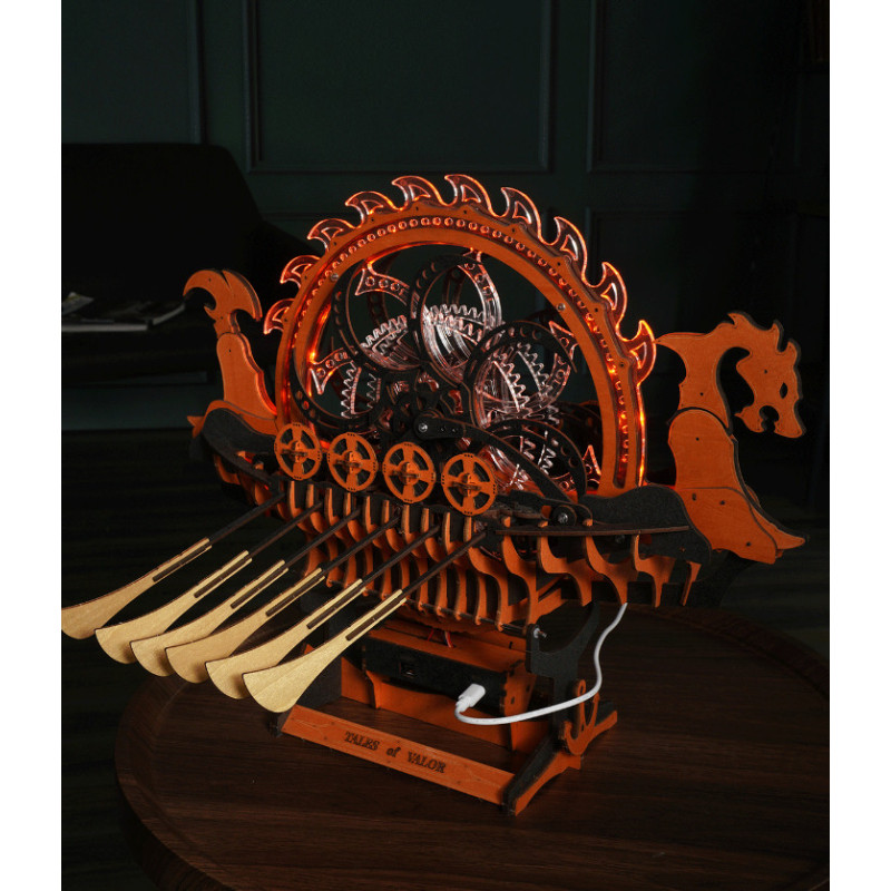 MAQUETA BARCO VIKINGO DRAGON