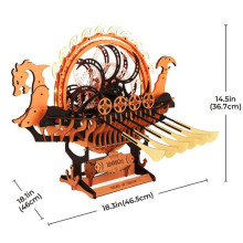 MAQUETA BARCO VIKINGO DRAGON