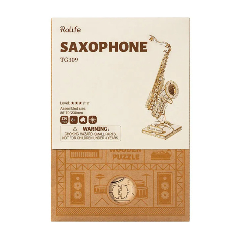 MAQUETA DIY SAXOFÓN