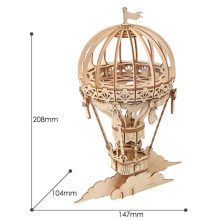 MAQUETA DIY GLOBO AEROSTÁTICO