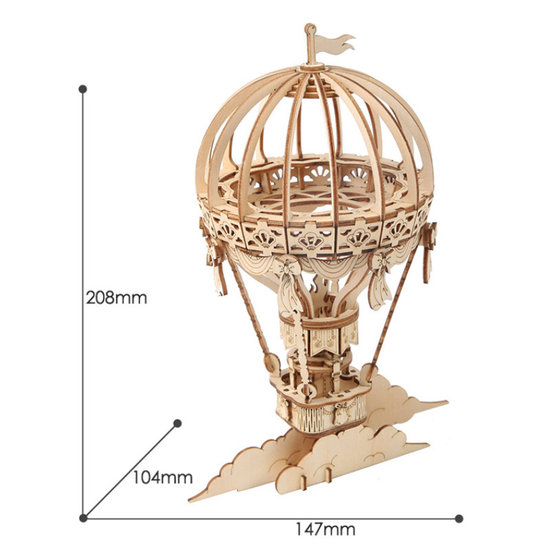 MAQUETA DIY GLOBO AEROSTÁTICO
