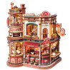MAQUETA FABRICA DE CAFÉ MOVIMIENTO MÚSICA LUCES
