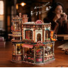 MAQUETA FABRICA DE CAFÉ MOVIMIENTO MÚSICA LUCES