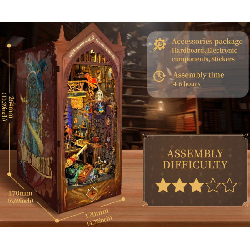 BOOK NOOK ACADEMIA MÁGICA VARITA CONTROL REMOTO