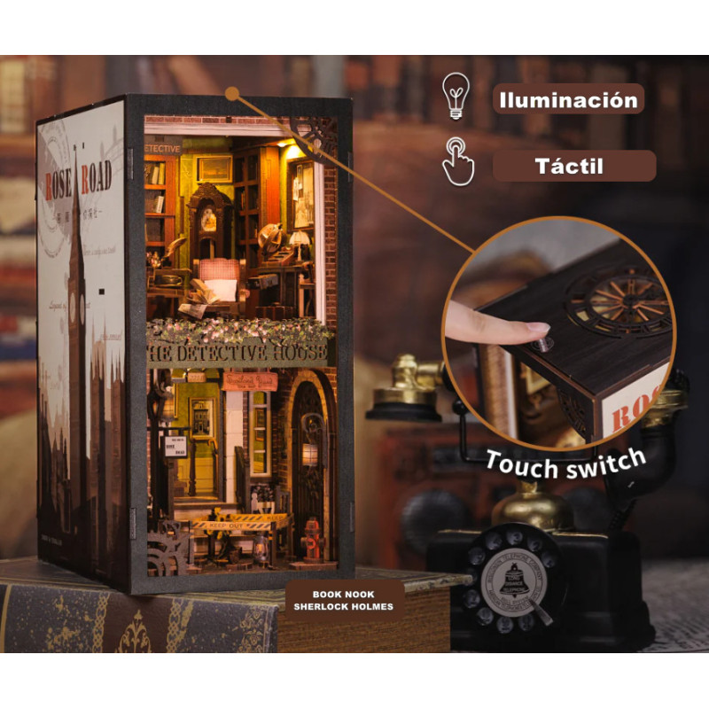 BOOK NOOK DETECTIVE SHERLOCK HOLMES