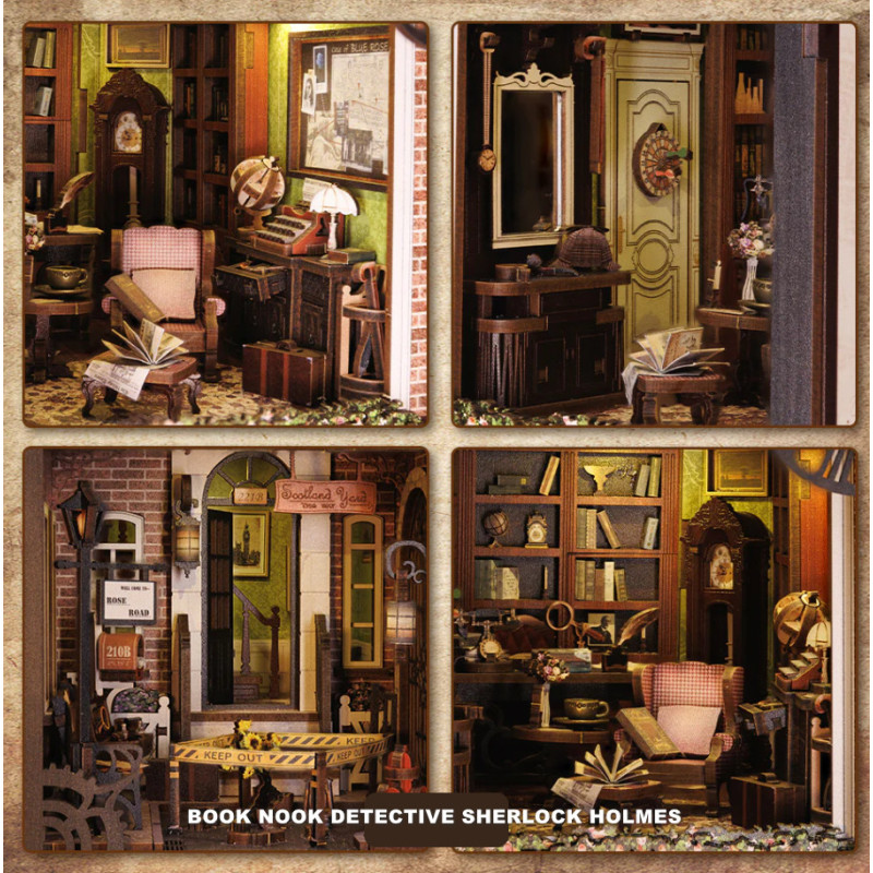 BOOK NOOK DETECTIVE SHERLOCK HOLMES