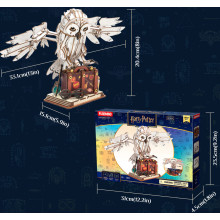 MAQUETA HARRY POTTER HEDWING