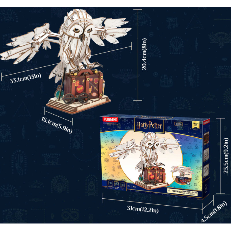 MAQUETA HARRY POTTER HEDWING