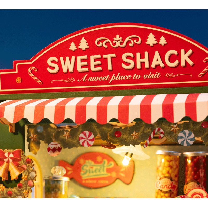 MAQUETA TIENDA DULCES NAVIDAD