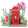 MAQUETA CABINA INGLESA FLORES
