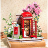 MAQUETA CABINA INGLESA FLORES