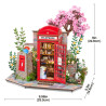MAQUETA CABINA INGLESA FLORES