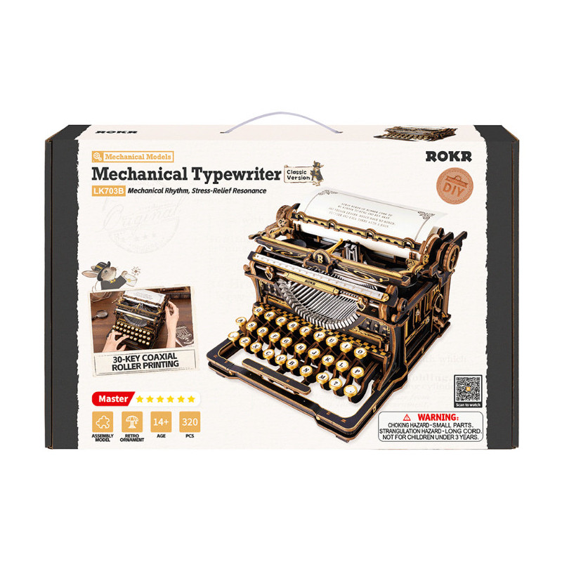 MAQUETA MÁQUINA DE ESCRIBIR MECÁNICA