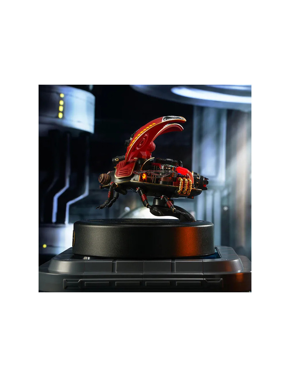 Maqueta 3D Escarabajo Mecánico en Movimiento