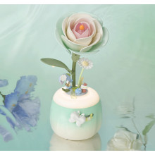 MAQUETA-LÁMPARA FLOR CAMELIA