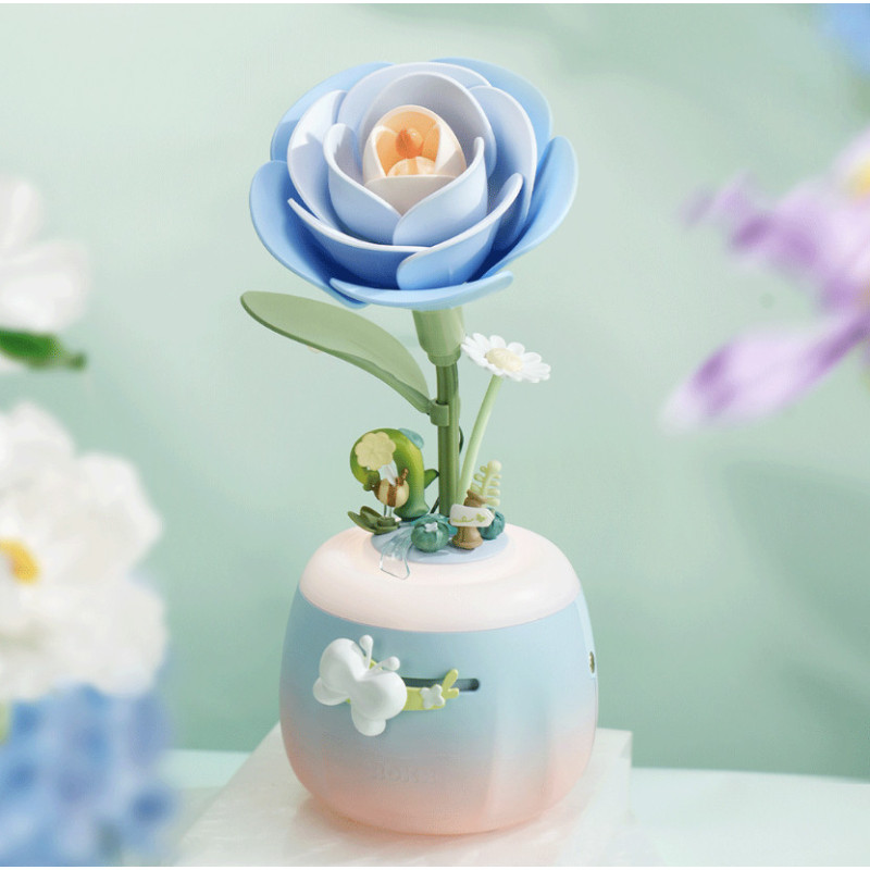 MAQUETA-LÁMPARA FLOR CAMELIA