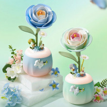 MAQUETA-LÁMPARA FLOR CAMELIA
