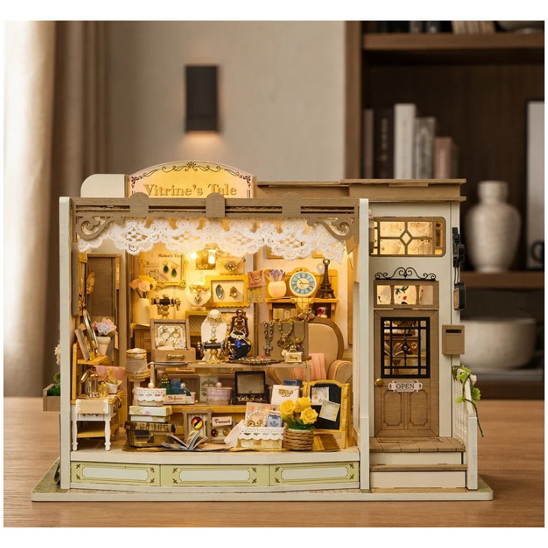 MAQUETA VITRINE TALE Casa en Miniatura (BAJO PEDIDO)