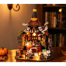 MAQUETA HALLOWEEN CASA DULCES EMBRUJADA