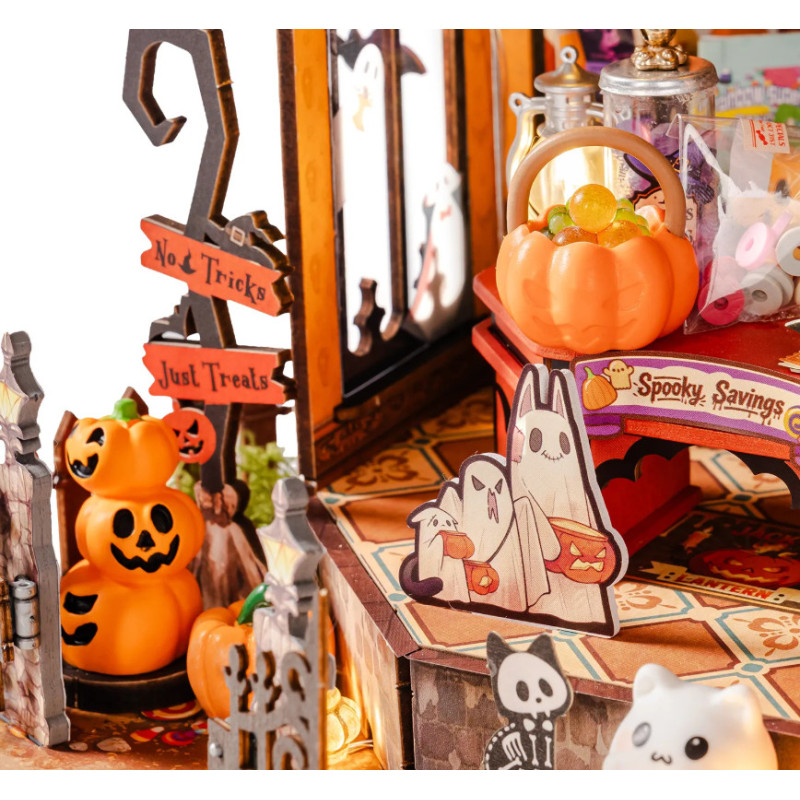 MAQUETA HALLOWEEN CASA DULCES EMBRUJADA