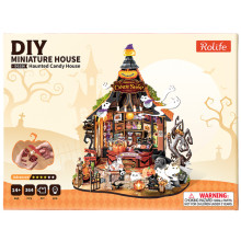 MAQUETA HALLOWEEN CASA DULCES EMBRUJADA