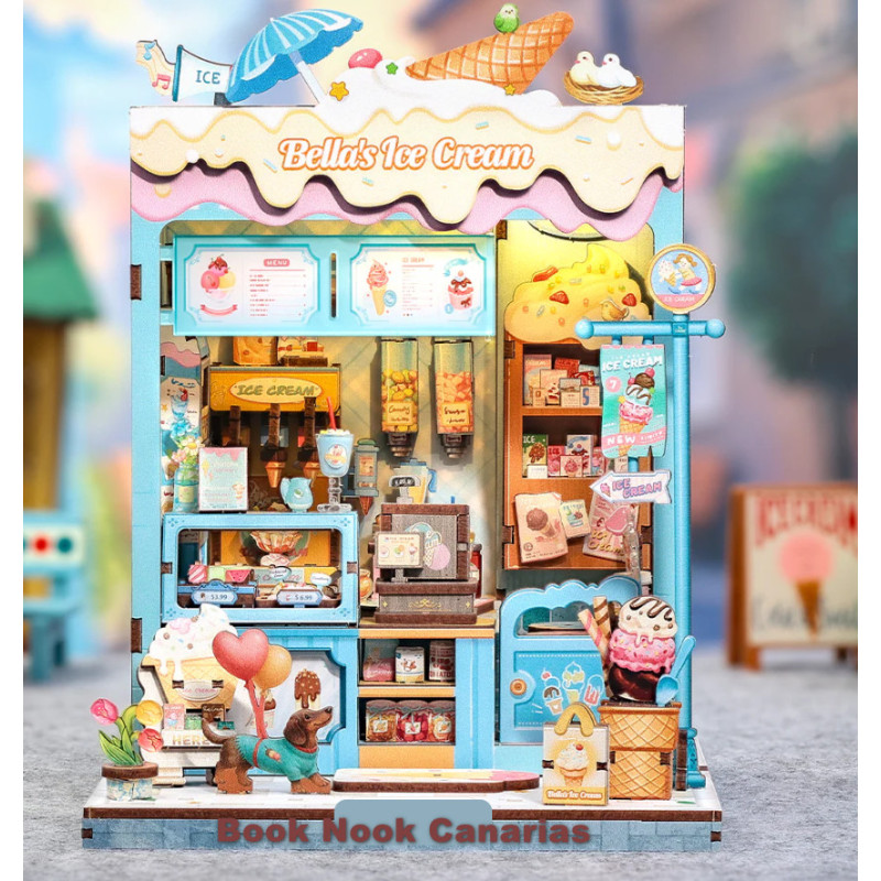 MAQUETA HELADERÍA BELLA´s
