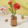 MAQUETA FLORES Clavel Rojo