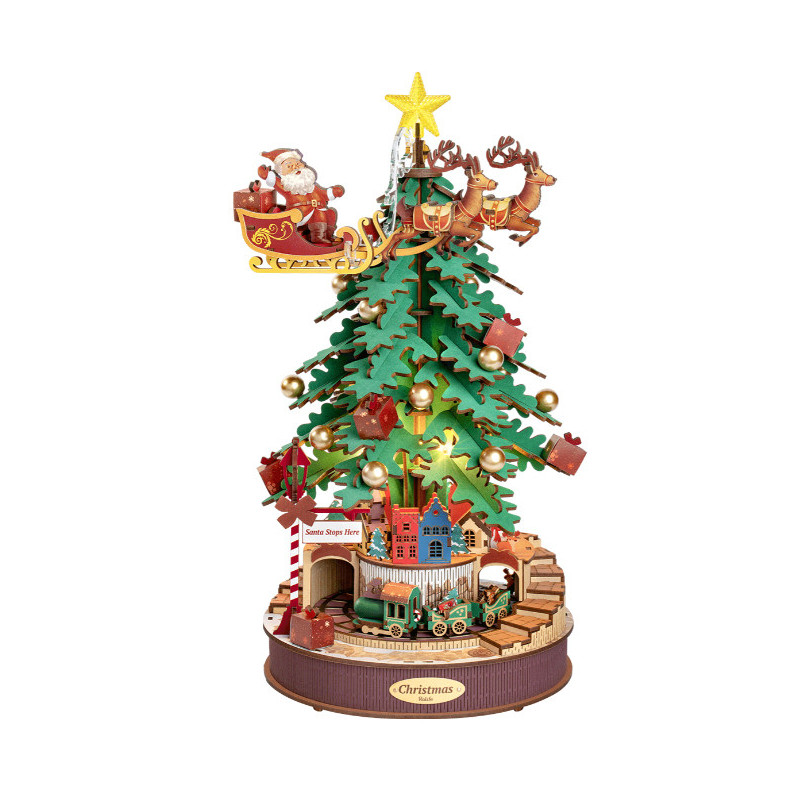 MAQUETA ARBOL DE NAVIDAD CON MELODÍA