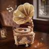 MAQUETA GRAMÓFONO DIVA CAJA DE MÚSICA