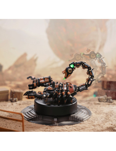 Maqueta 3D Escarabajo Mecánico en Movimiento